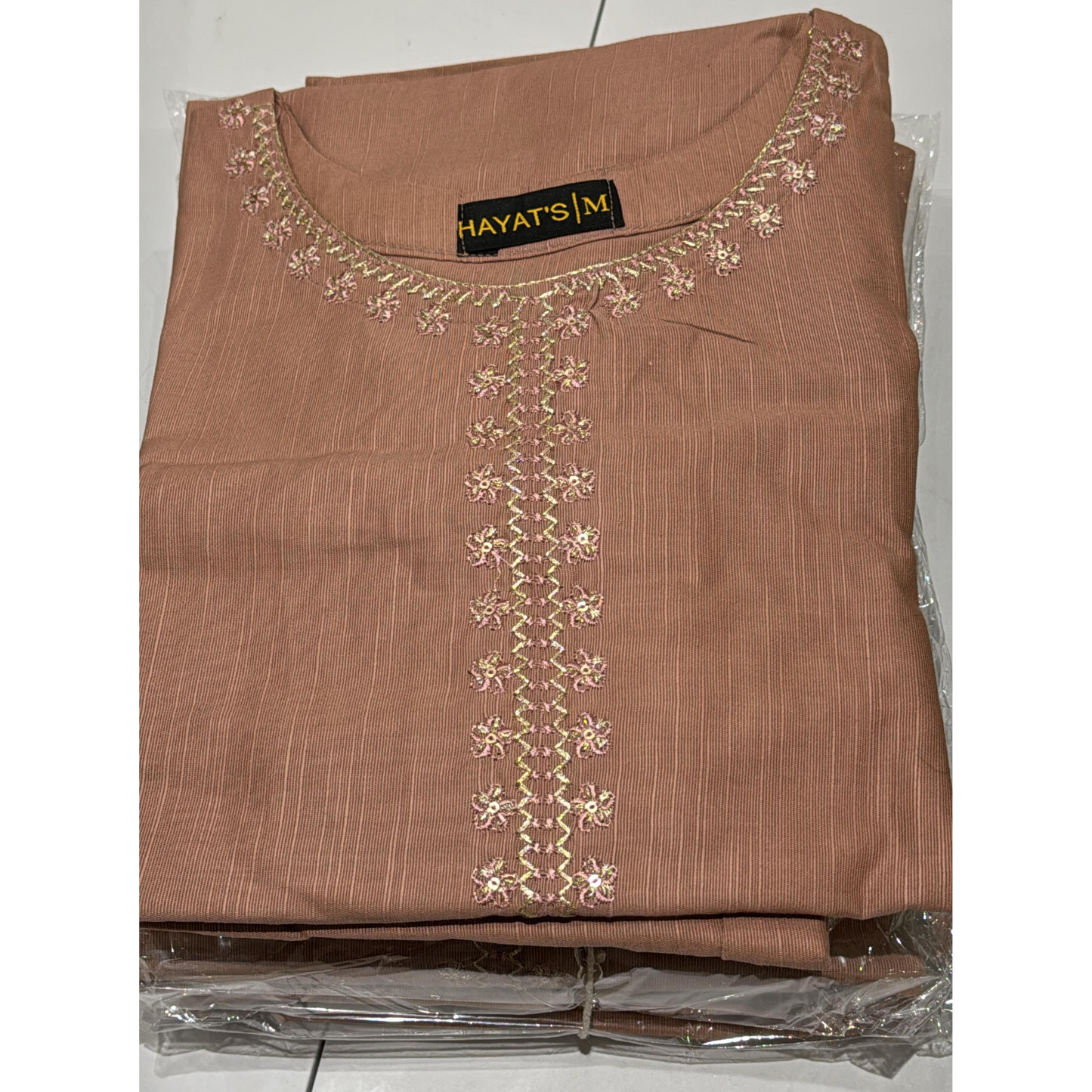 2 Pc Embroidered Khaddar Co-Ord Set | Ready to wear| Hayats