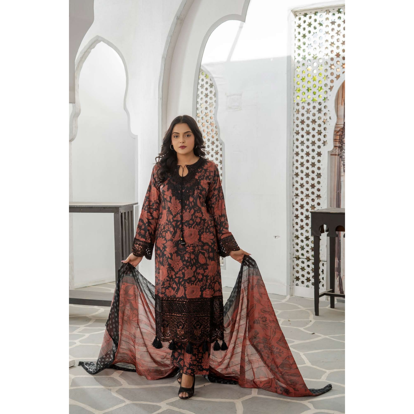 UMRZ-48 Printed Summer Lawn Collection by Rangz