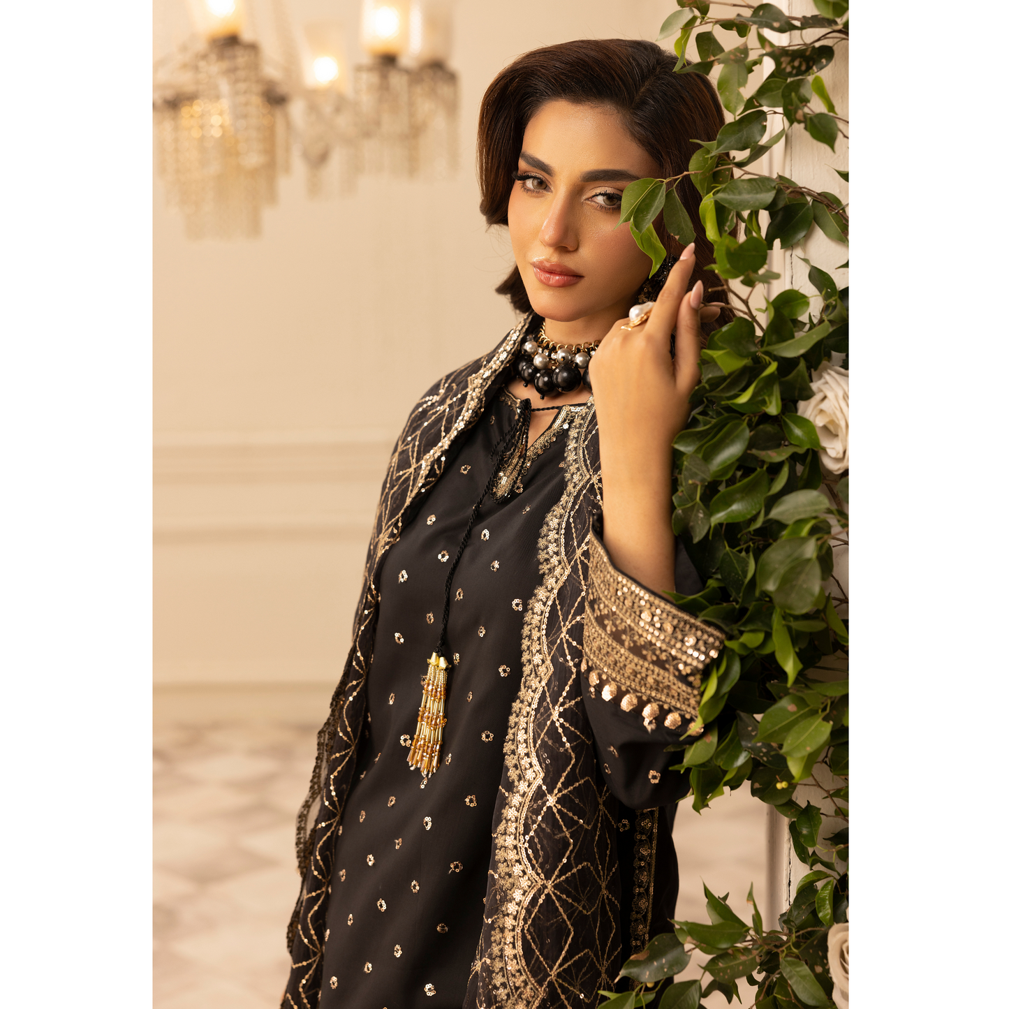 UMS-24 Luxury Embroidered Viscose Collection | Ready to Wear | Simrans