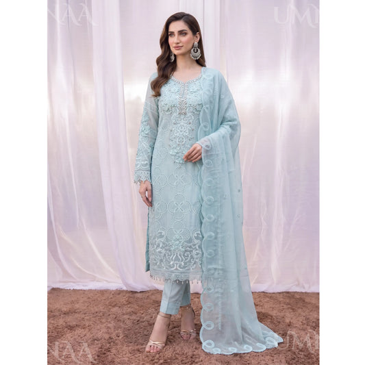 UA-295 Luxury Chiffon 3 Pc Collection | Umnaa