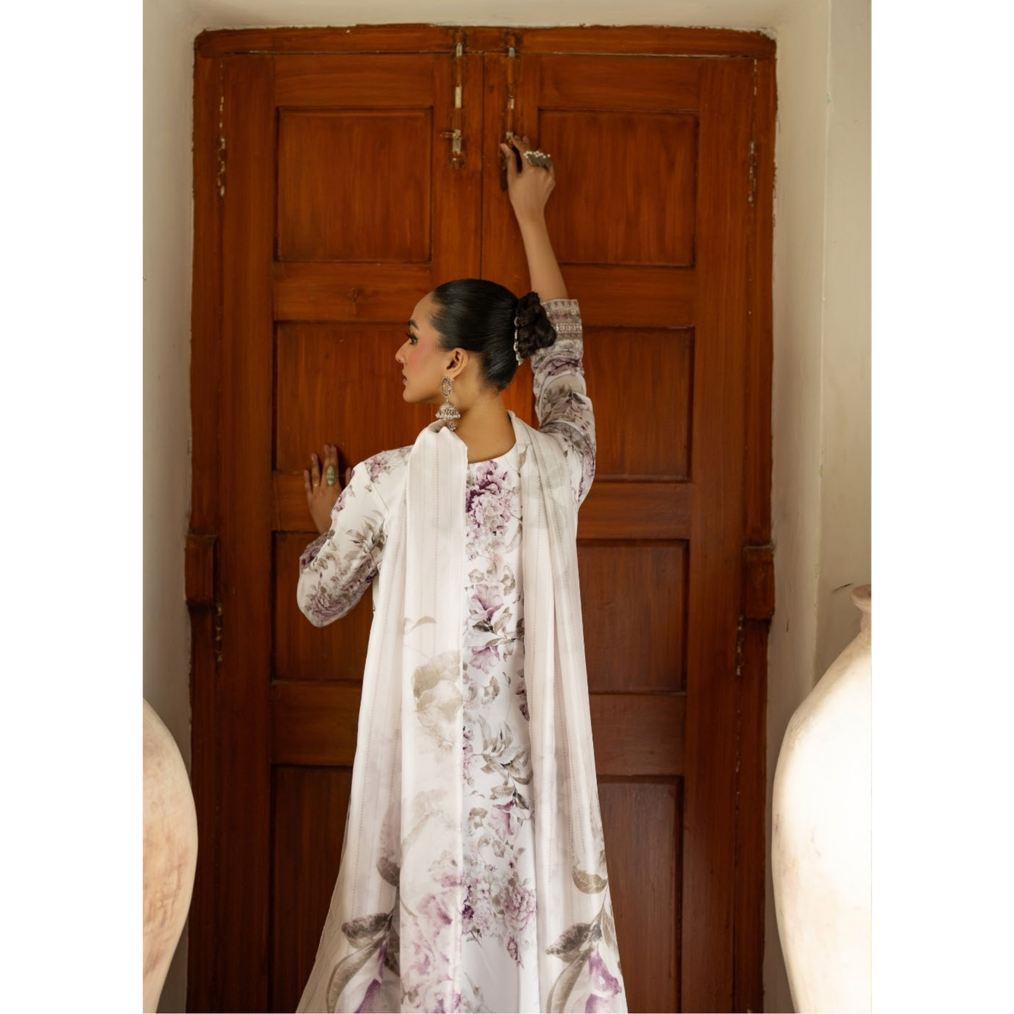 Luxury Embroidered Printed Cotton Silk Collection | Ready to Esra | Esra fashion