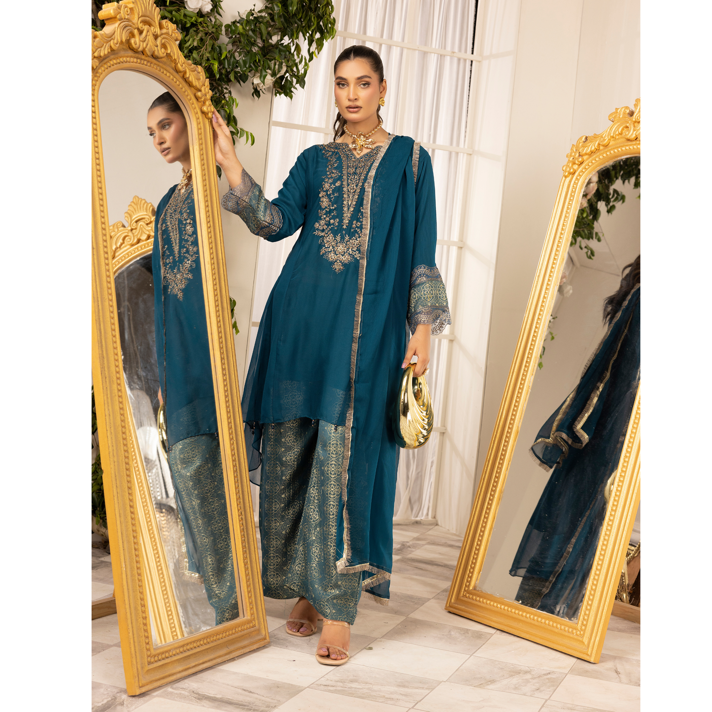 UMS-29 "Aimee by Simrans" Chiffon Ready to Wear Collection