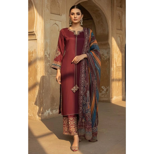 UA-178 Embroidered Cotton Festive Collection by Umnaa