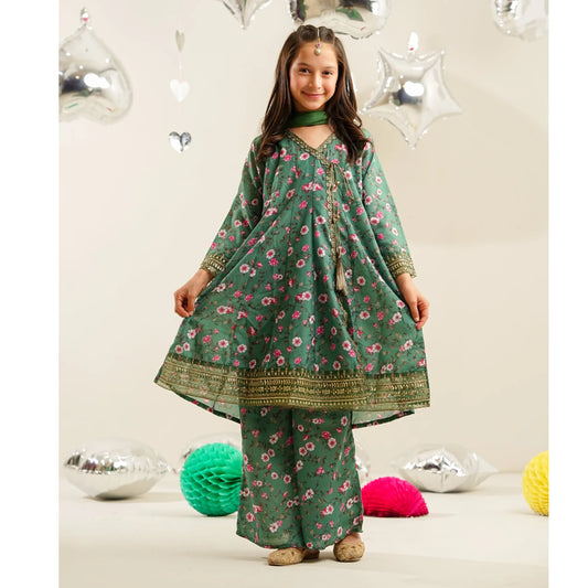 UN-01 Embroidered Printed Festive Kids Collection by Naubahar | Ready to Wear Pakistani Asian clothes