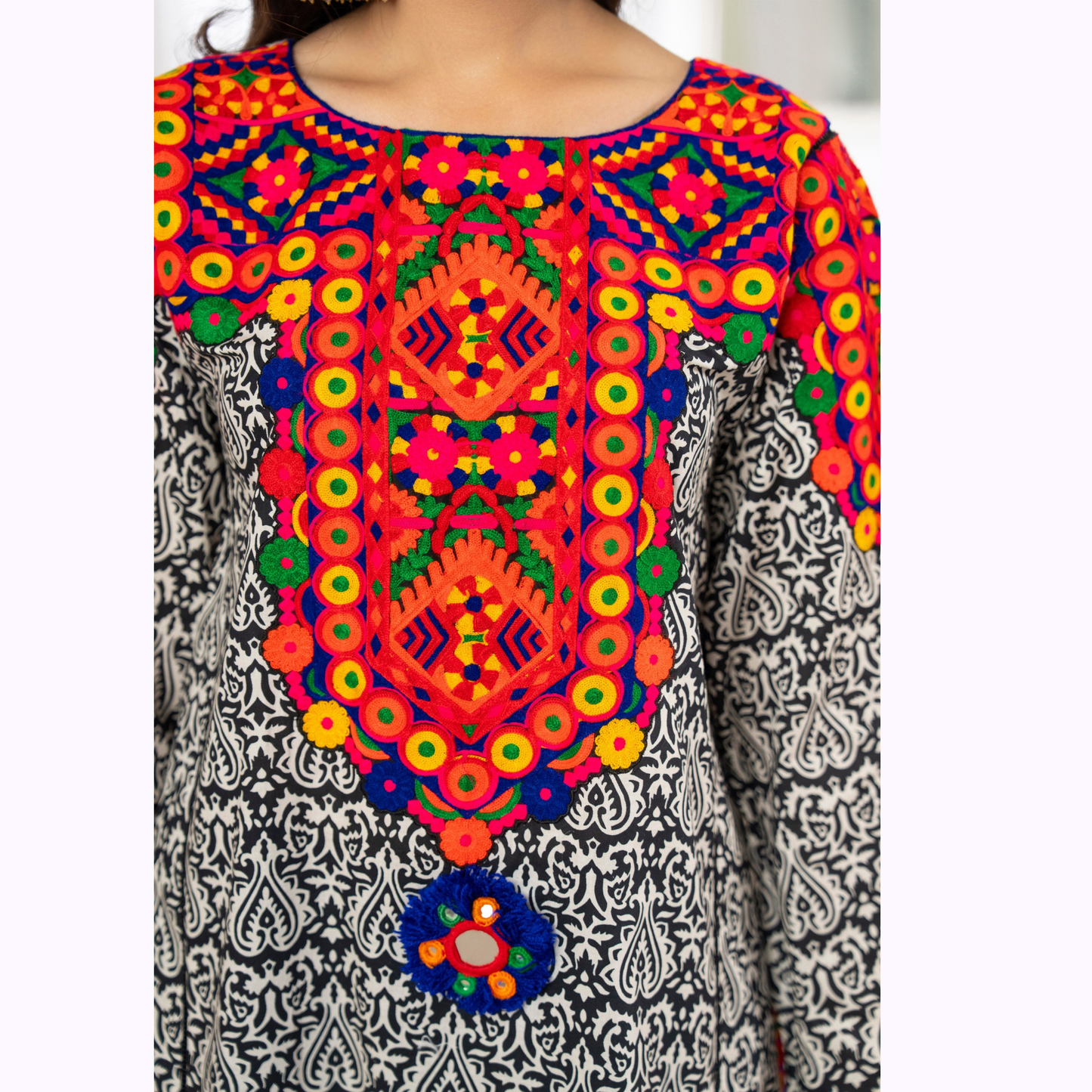 3 Pc Luxury Embroidered trendy Farshi Shalwar Collection | Eid Wear | karma collection
