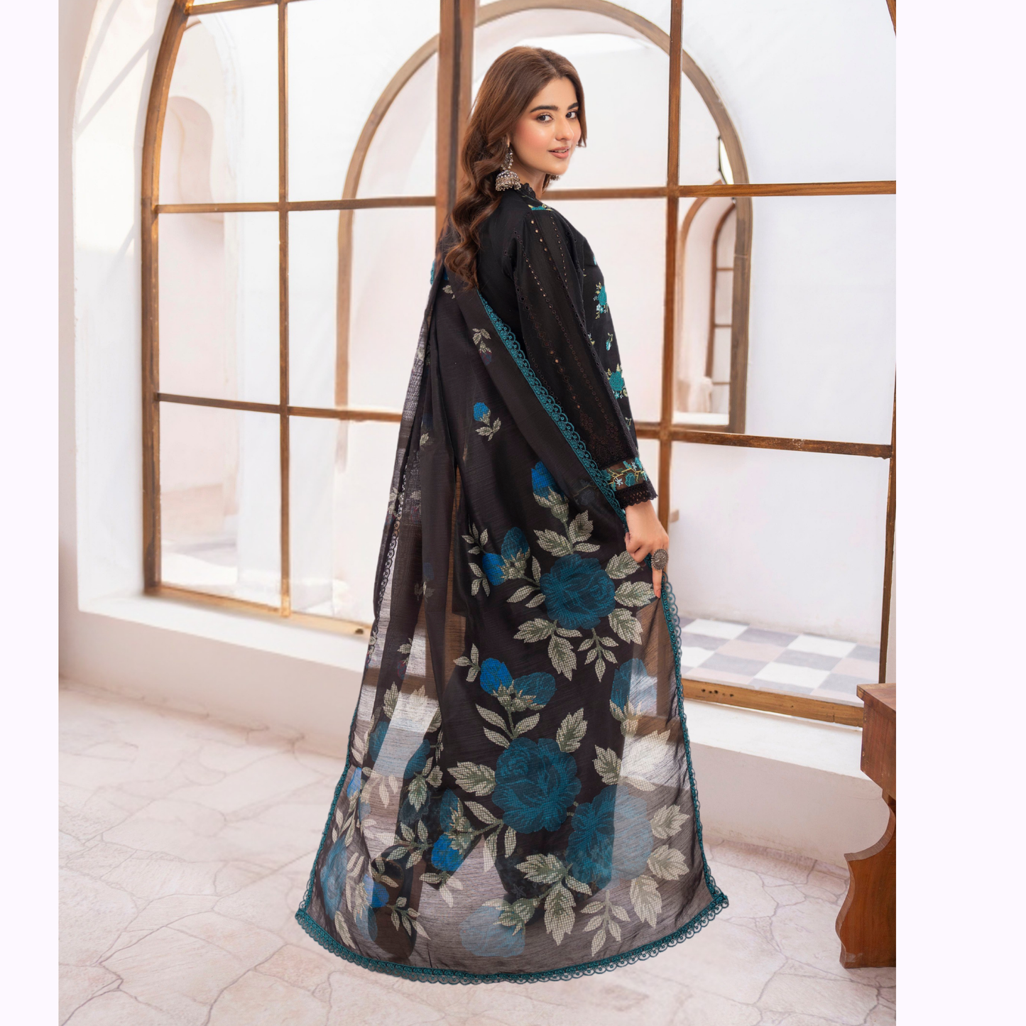 KC-1475 Luxury Trendy Farshi Shalwar Embroidered Collection | Ready to Wear | Karma Collection