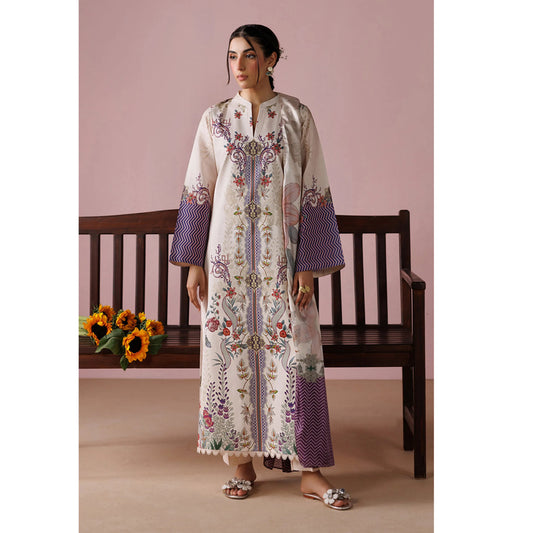 UE-02 "Printed Essential" by Esra Fashion Summer Printed Lawn 3 Piece Collection | Pakistani Asian Clothes
