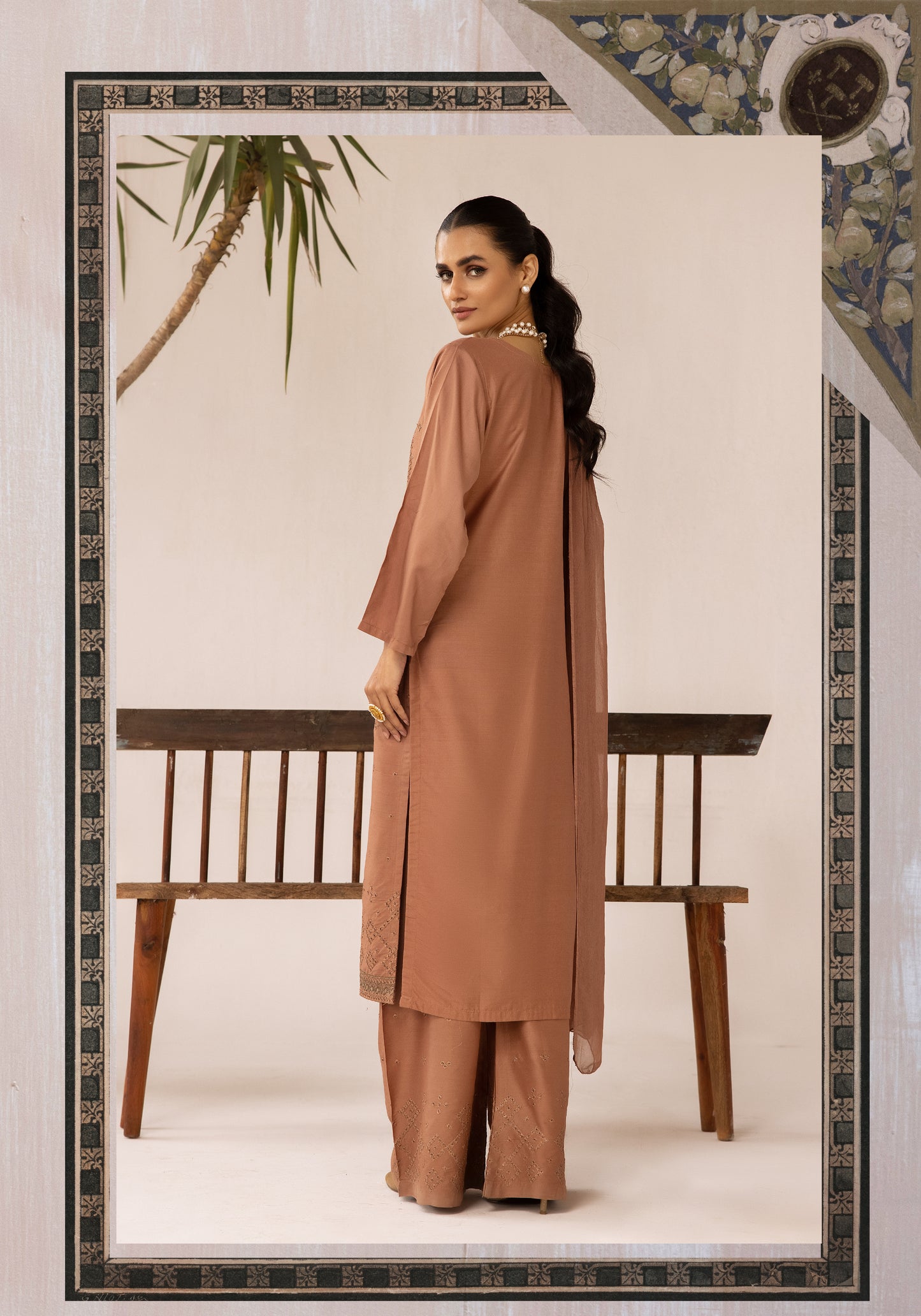 3 Piece Embroidered linen Collection By Simrans