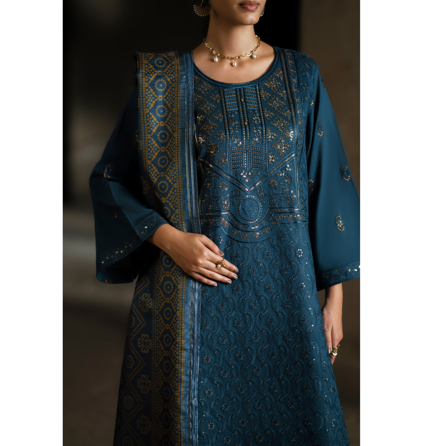 UCA-28 "Sham" Embroidered Silk Viscose Ready to Wear Collection by Casuallite