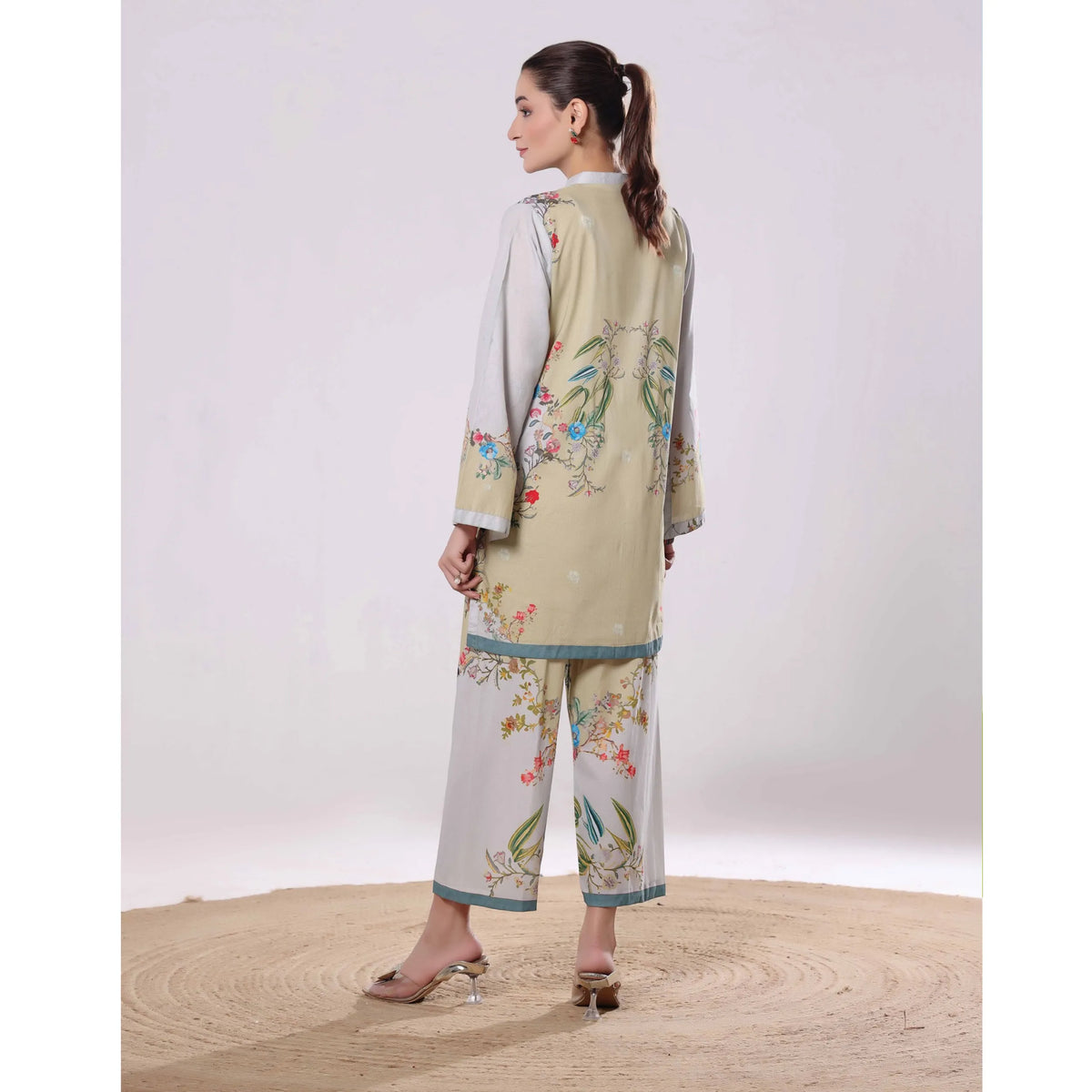 USN-18 Daily Pret Vol'8 Printed Lawn Co-Ords Set by Saphron