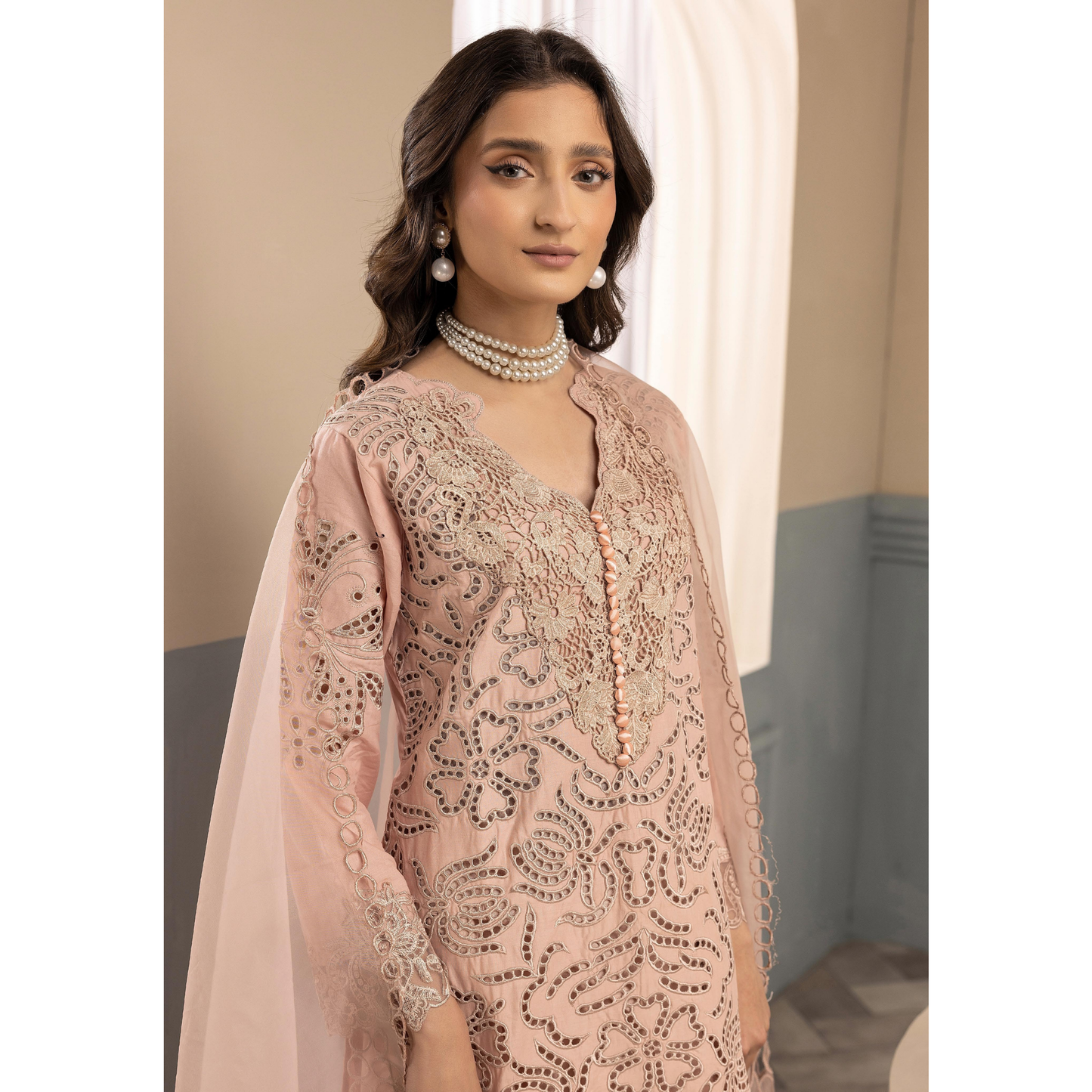 UMS-20 Embroidered Chikankari Lawn Collection | Ready to Wear | Simrans