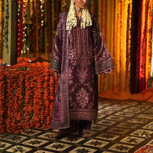 UCA-52 "Chand Bali" Luxury Viscose 3 Pc | Casuallite