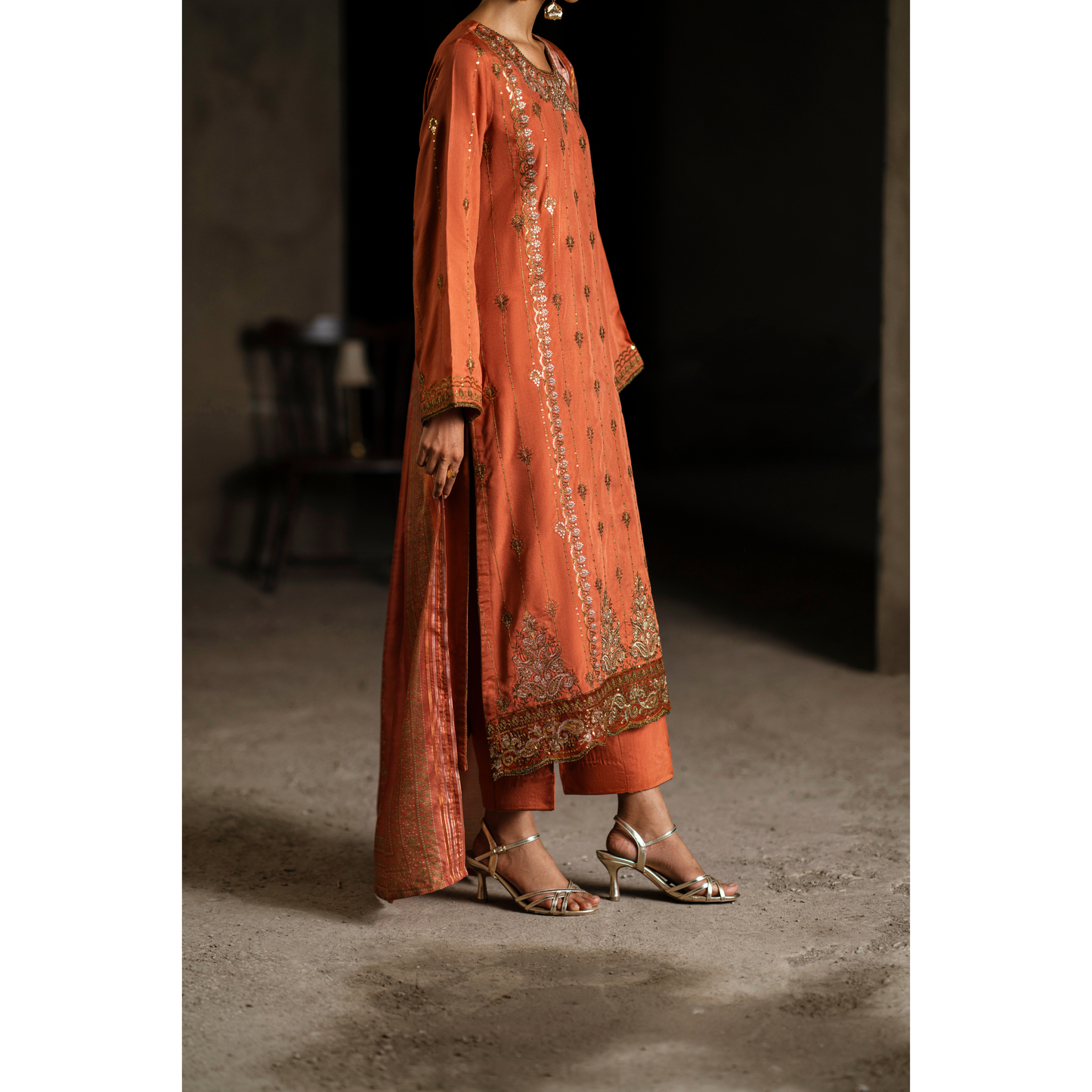 UCA-28 "Sham" Embroidered Silk Viscose Ready to Wear Collection by Casuallite