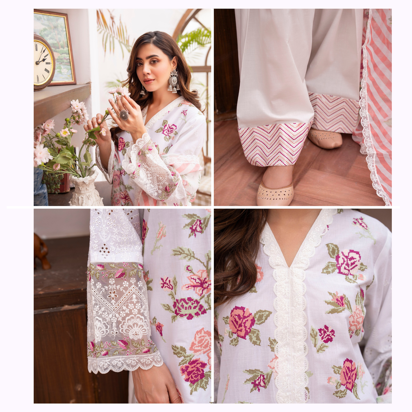 KC-1474 Luxury Trendy Farshi Shalwar Embroidered Collection | Ready to Wear | Karma Collection