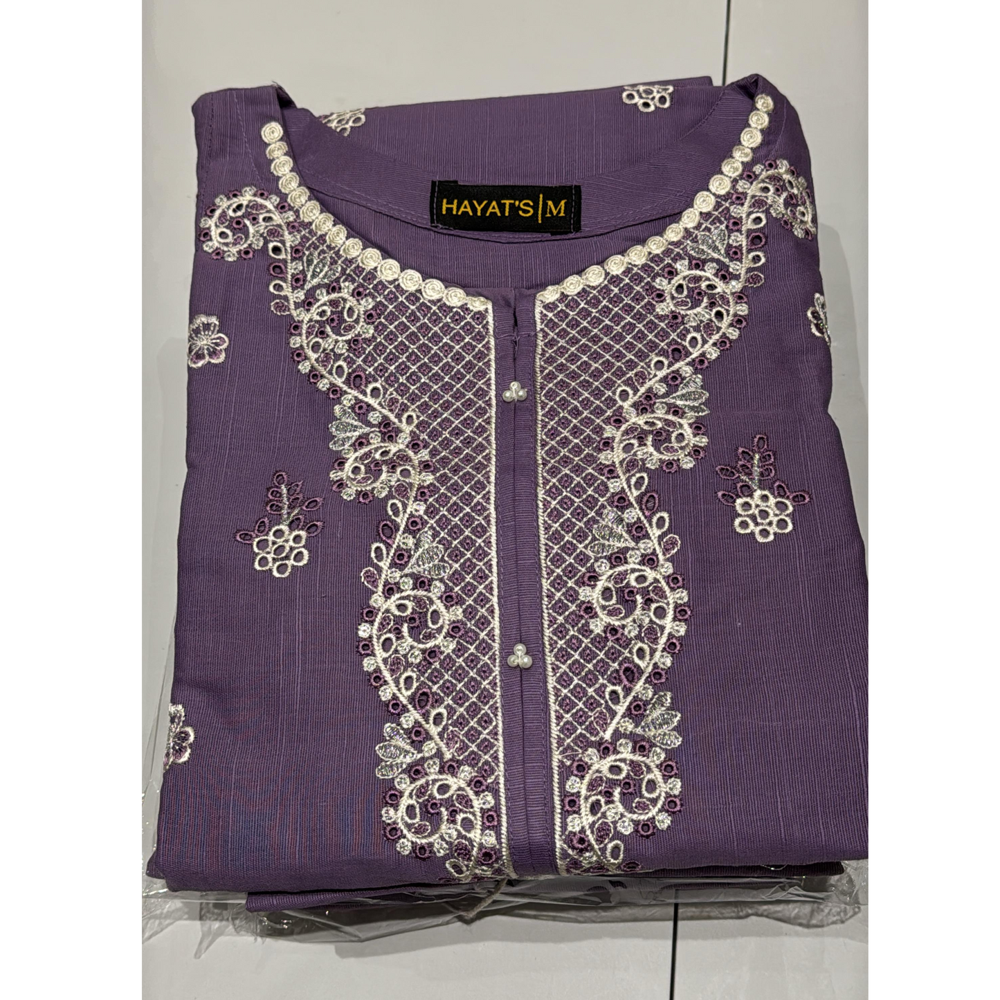 2 Pc Embroidered Khaddar Co-Ord Set | Ready to wear| Hayats