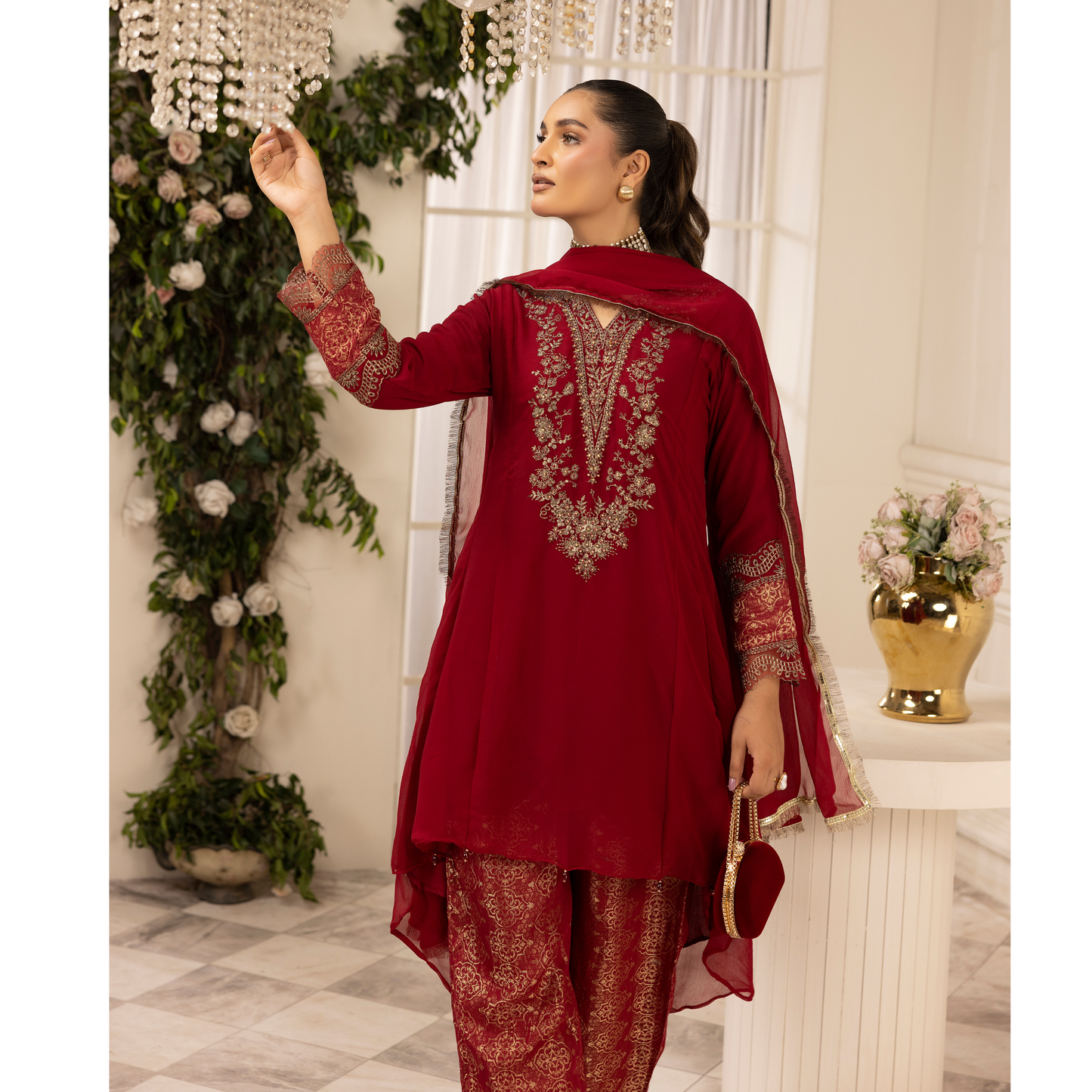 UMS-29 "Aimee by Simrans" Chiffon Ready to Wear Collection