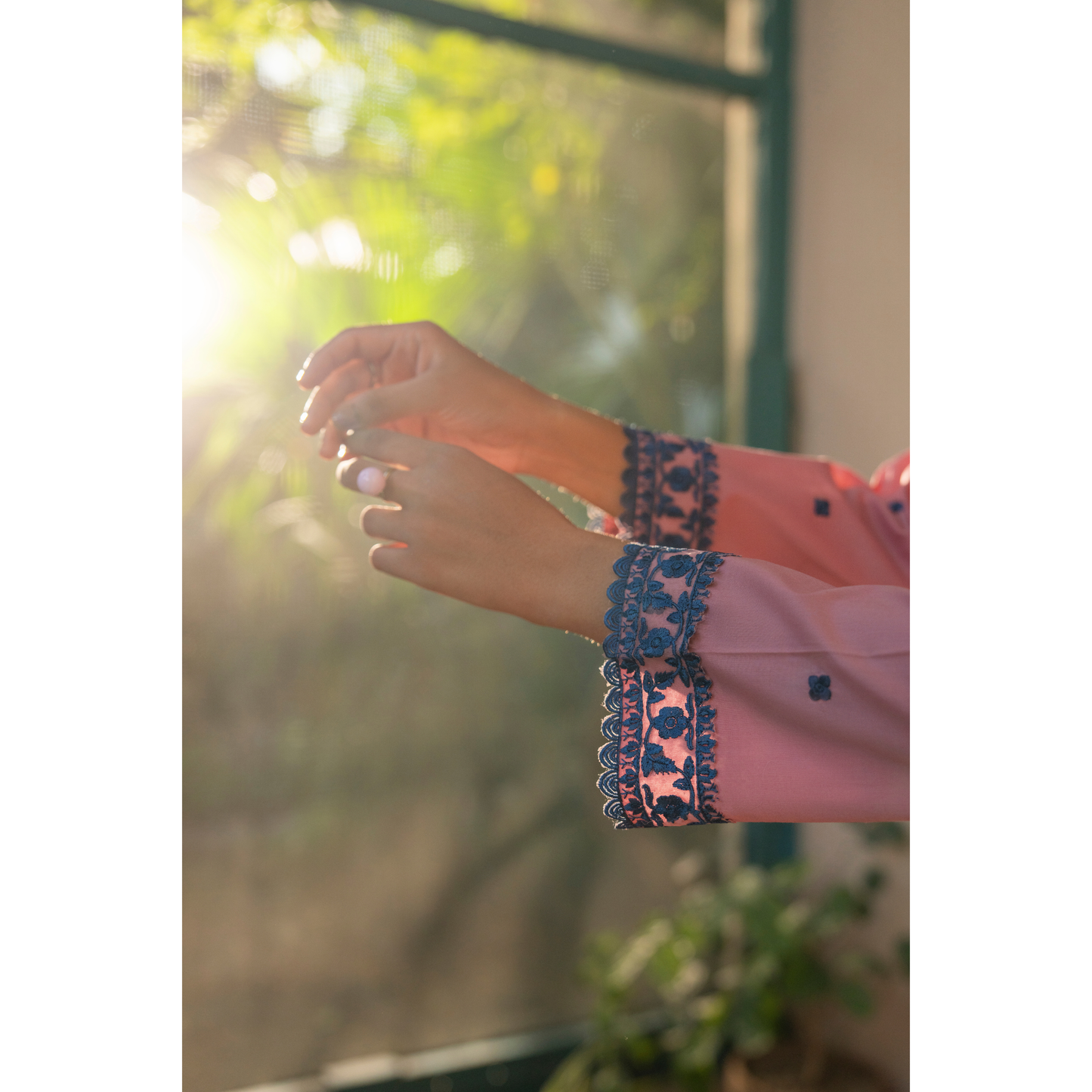 UCA-29 "Misha" Embroidered Linen Ready to Wear Winter Collection by Casuallite