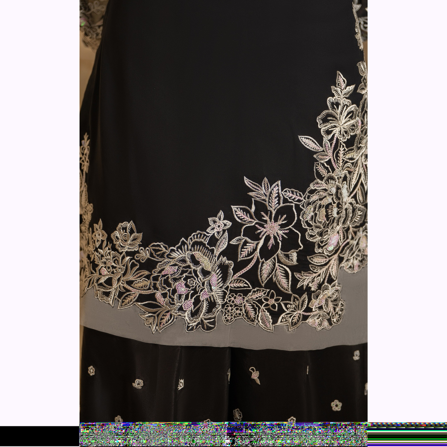 F-469 Embroidered Georgette Chiffon Collection by karma Collection