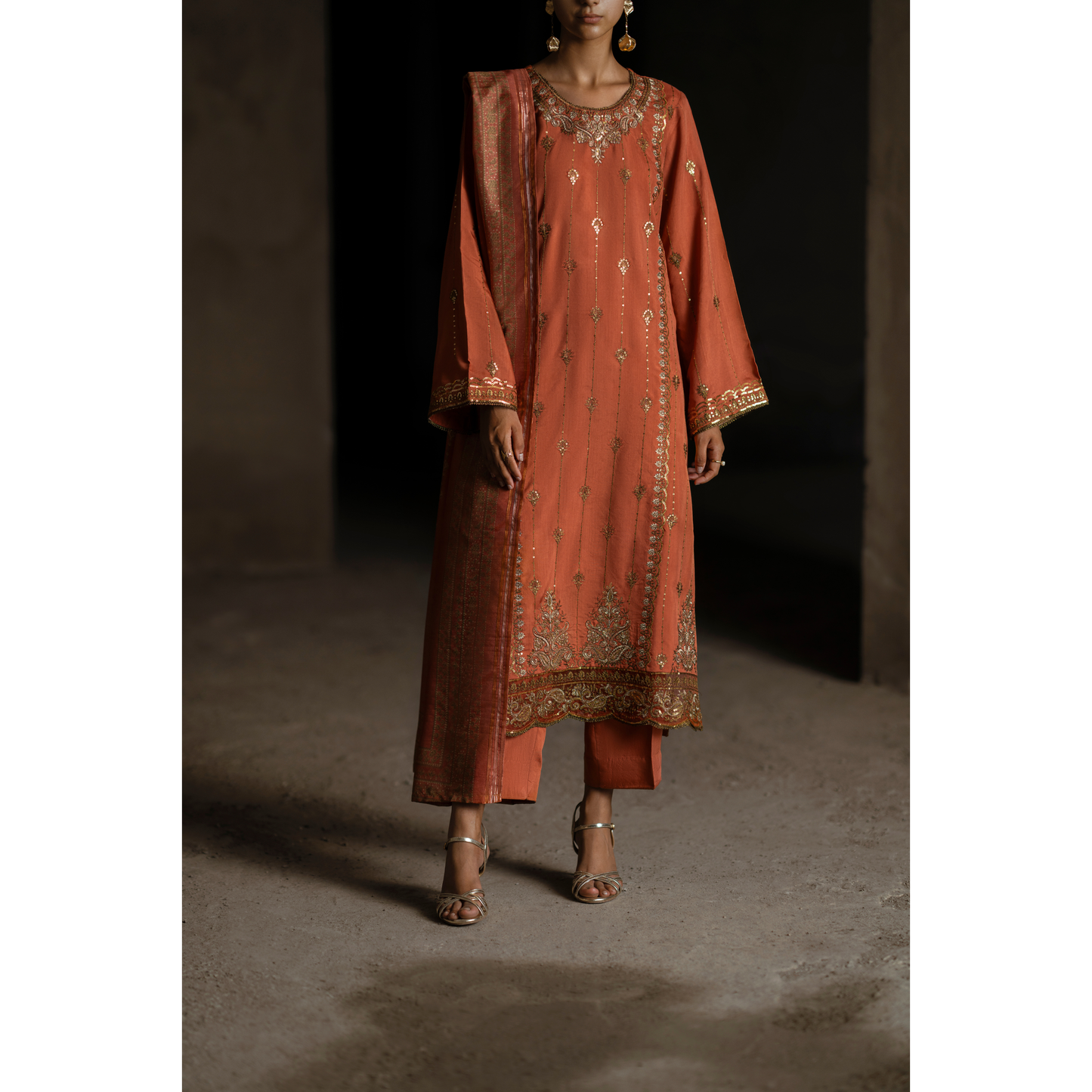 UCA-28 "Sham" Embroidered Silk Viscose Ready to Wear Collection by Casuallite