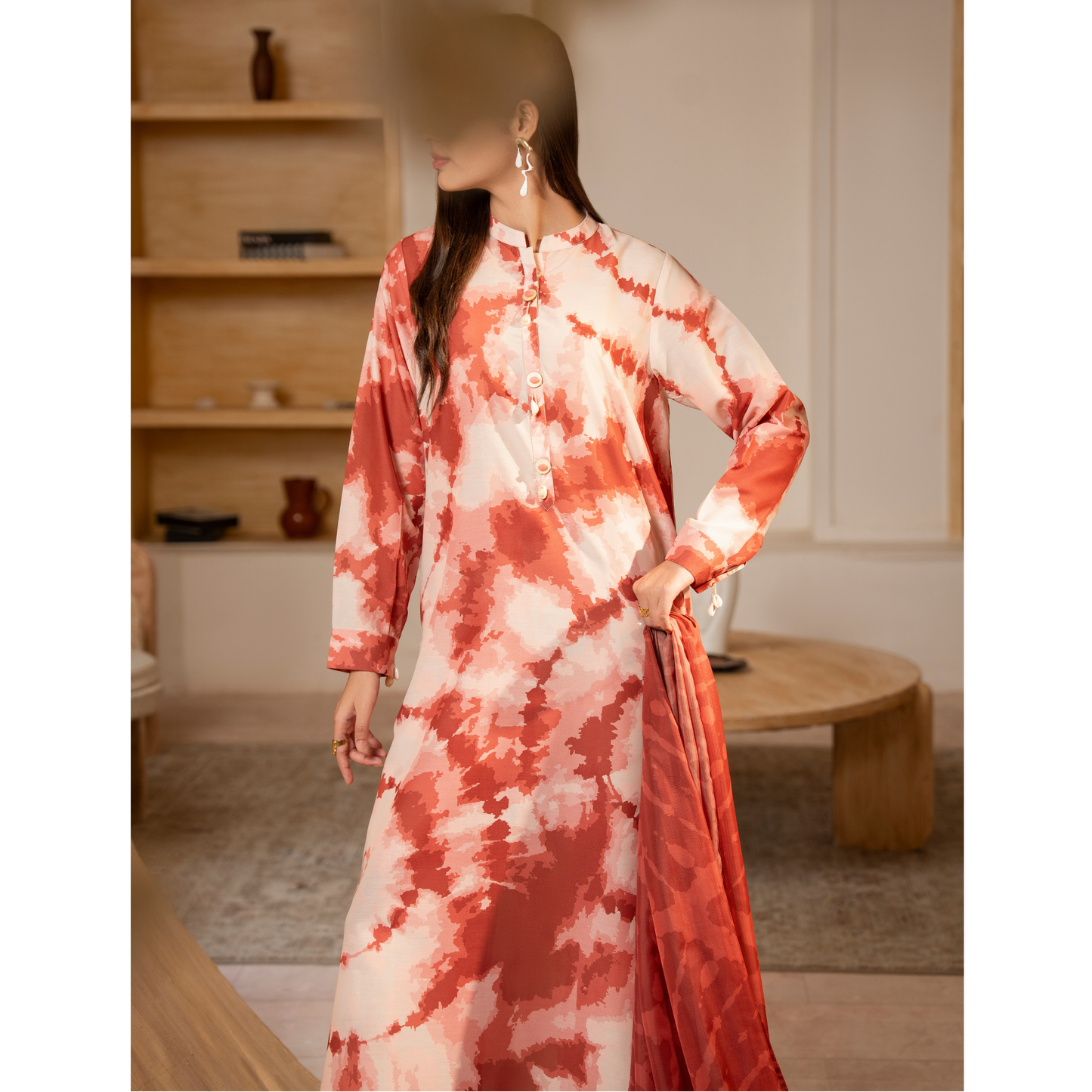 UCA-25 "Janaan" Viscose Silk 3 Pc Collection by Casuallite