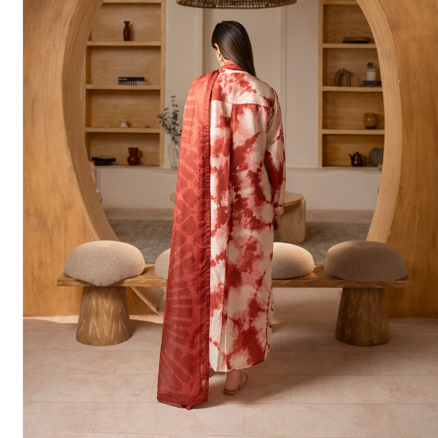 UCA-25 "Janaan" Viscose Silk 3 Pc Collection by Casuallite