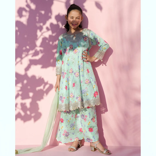 UN-01 Embroidered Printed Festive Kids Collection by Naubahar | Ready to Wear Pakistani Asian clothes