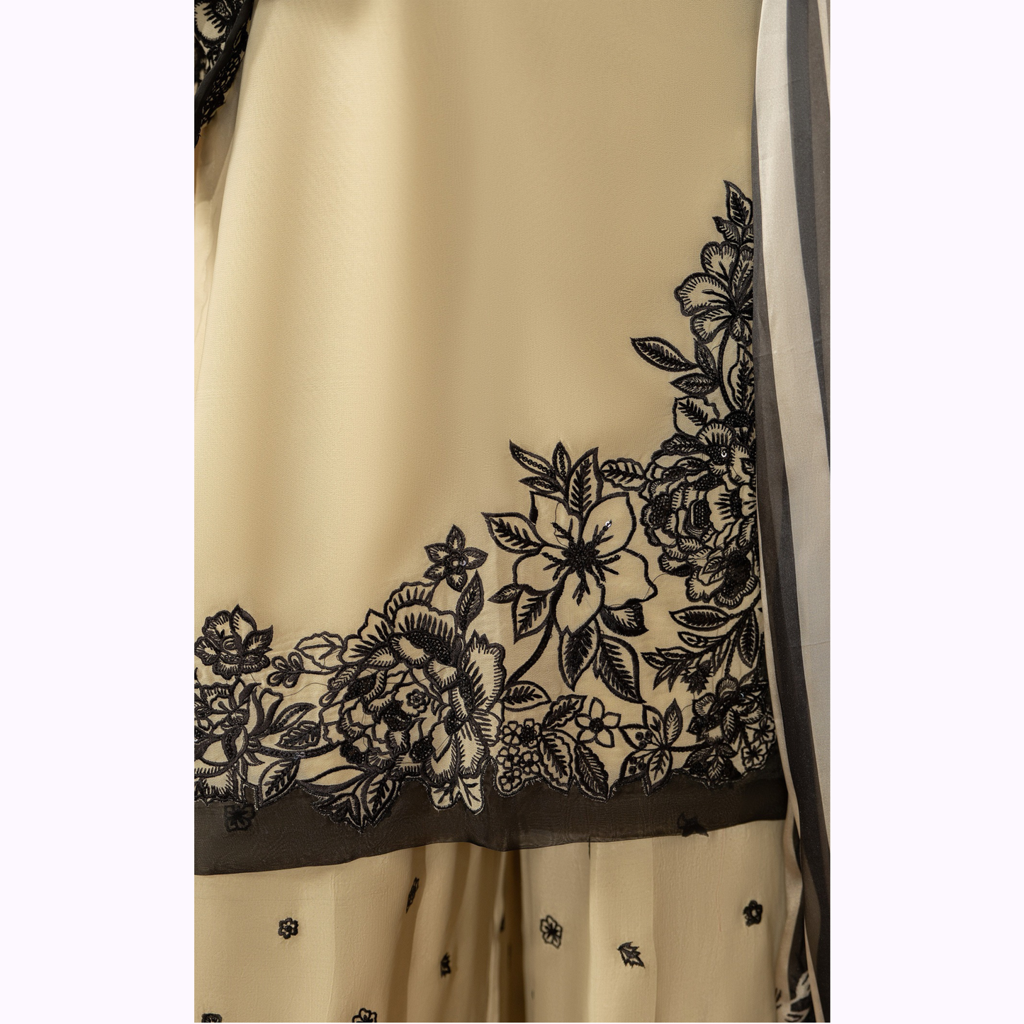 F-469 Embroidered Georgette Chiffon Collection by karma Collection