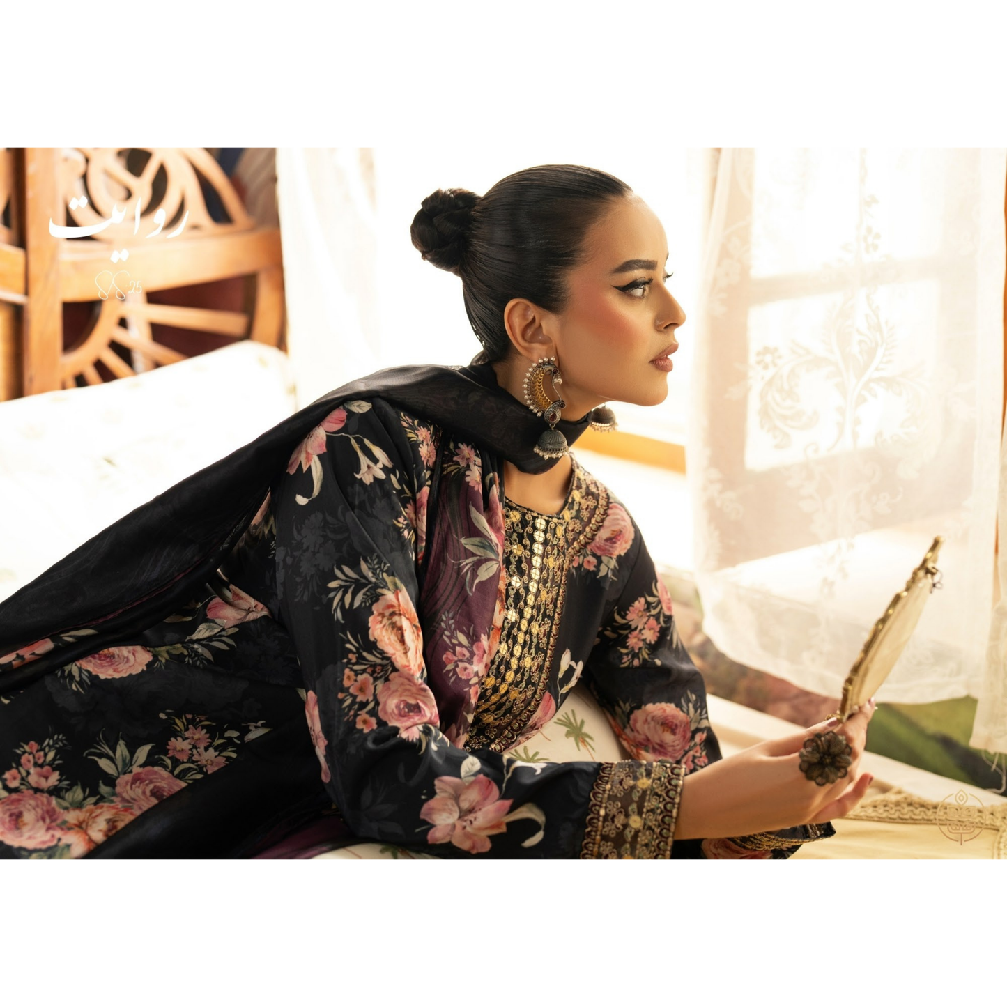Luxury Embroidered Printed Cotton Silk Collection | Ready to Esra | Esra fashion