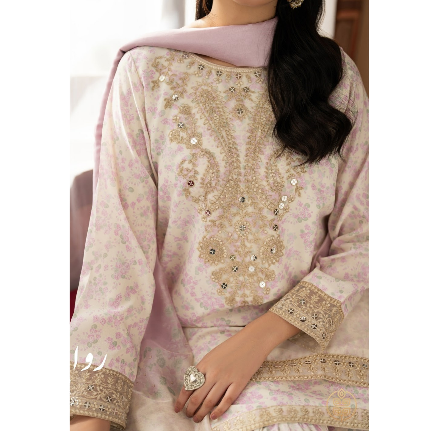 Luxury Embroidered Printed Cotton Silk Collection | Ready to Esra | Esra fashion