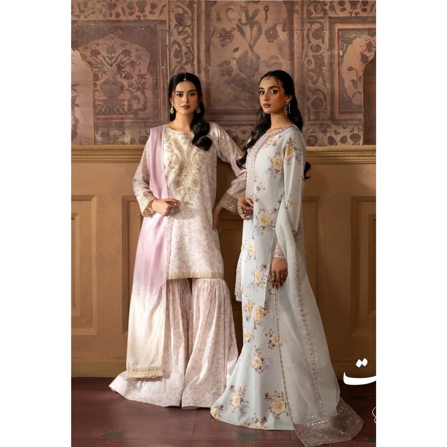 Luxury Embroidered Printed Cotton Silk Collection | Ready to Esra | Esra fashion
