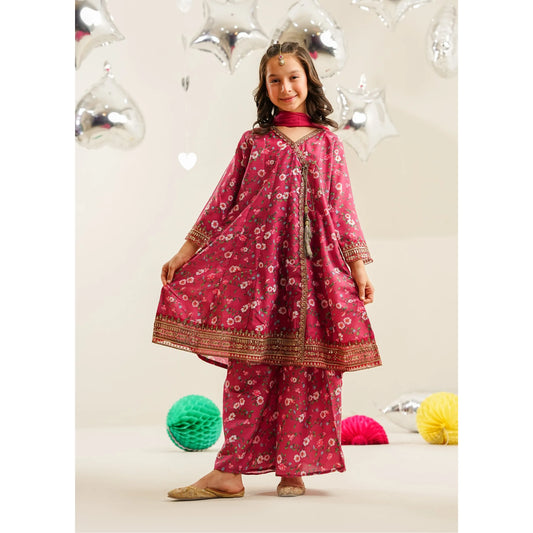 UN-01 Embroidered Printed Festive Kids Collection by Naubahar | Ready to Wear Pakistani Asian clothes