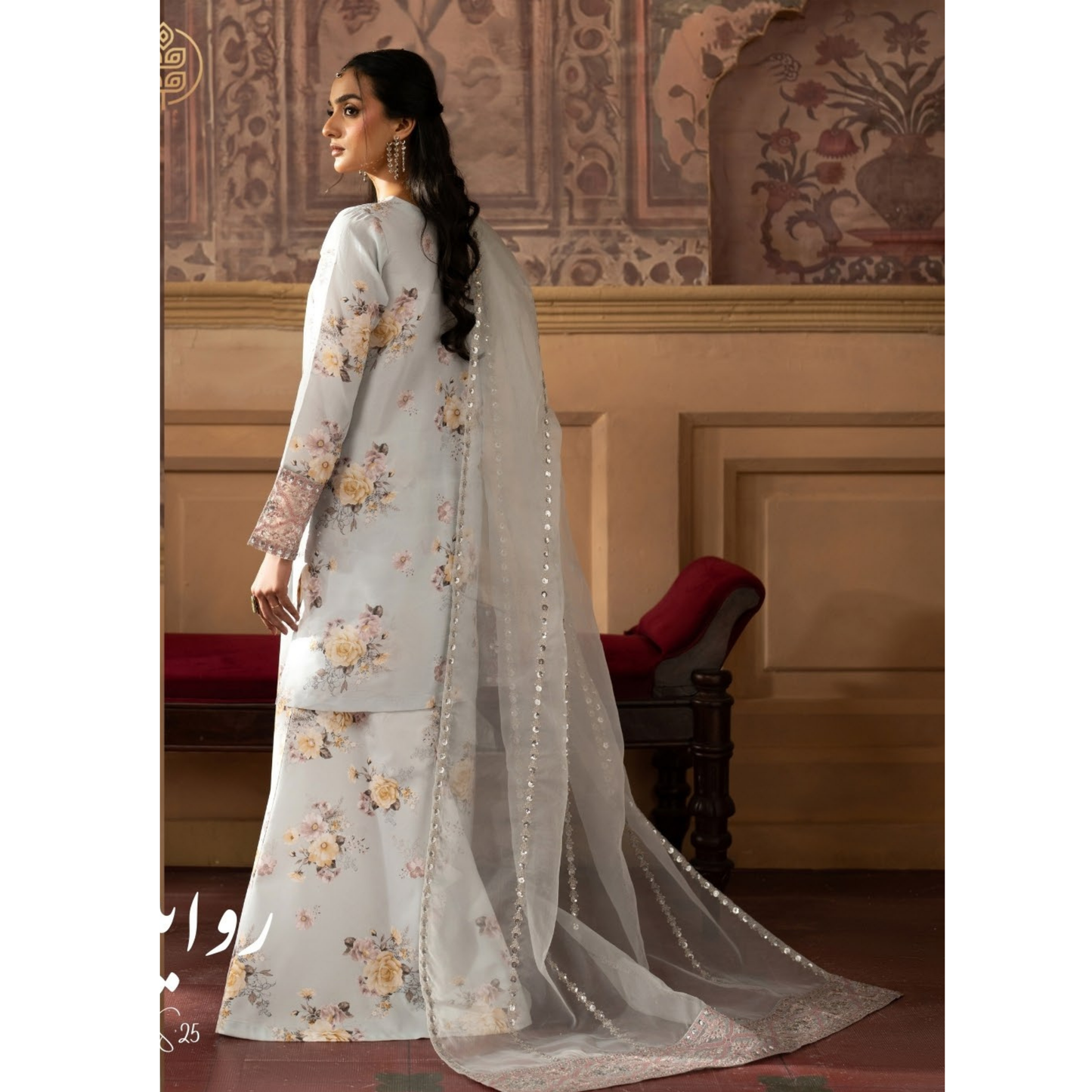 Luxury Embroidered Printed Cotton Silk Collection | Ready to Esra | Esra fashion