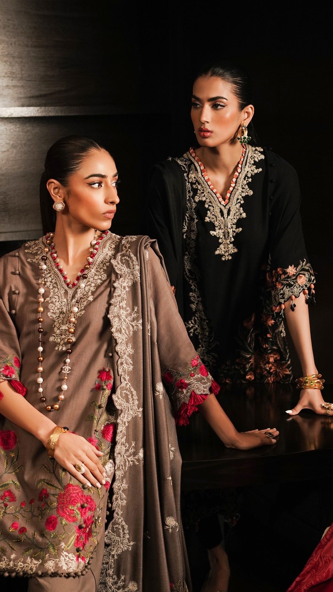 Muzlin By Sana Safinaz Stitched 3 Piece-Winter Collection