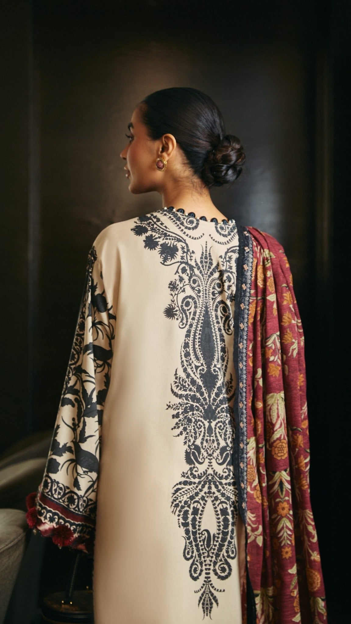 Muzlin By Sana Safinaz Stitched 3 Piece-Winter Collection