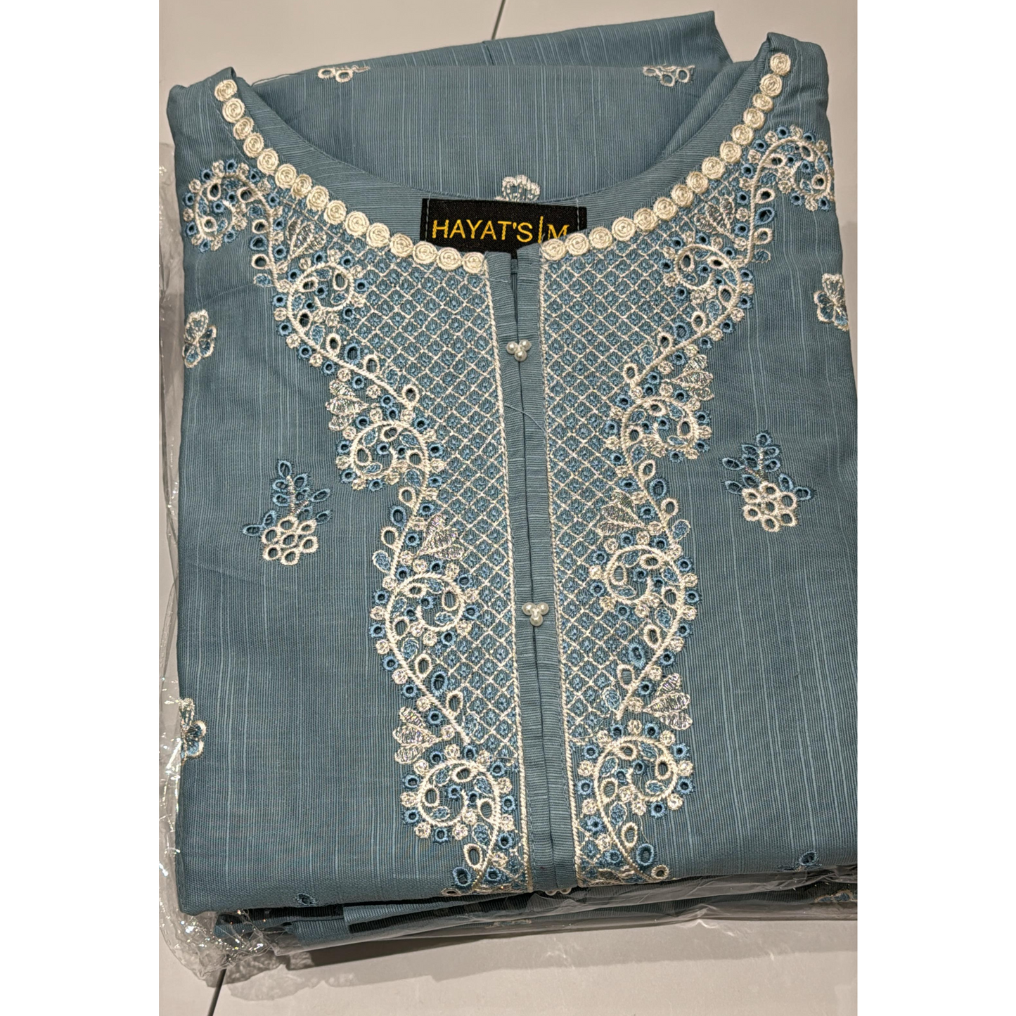 2 Pc Embroidered Khaddar Co-Ord Set | Ready to wear| Hayats