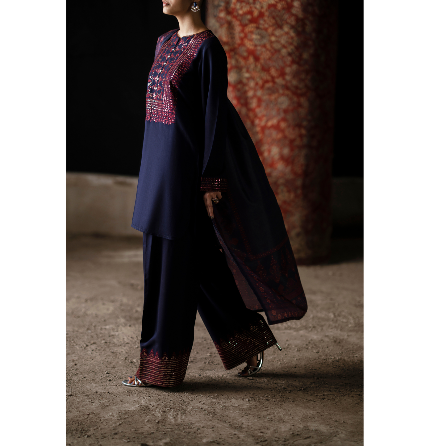UCA-28 "Sham" Embroidered Silk Viscose Ready to Wear Collection by Casuallite