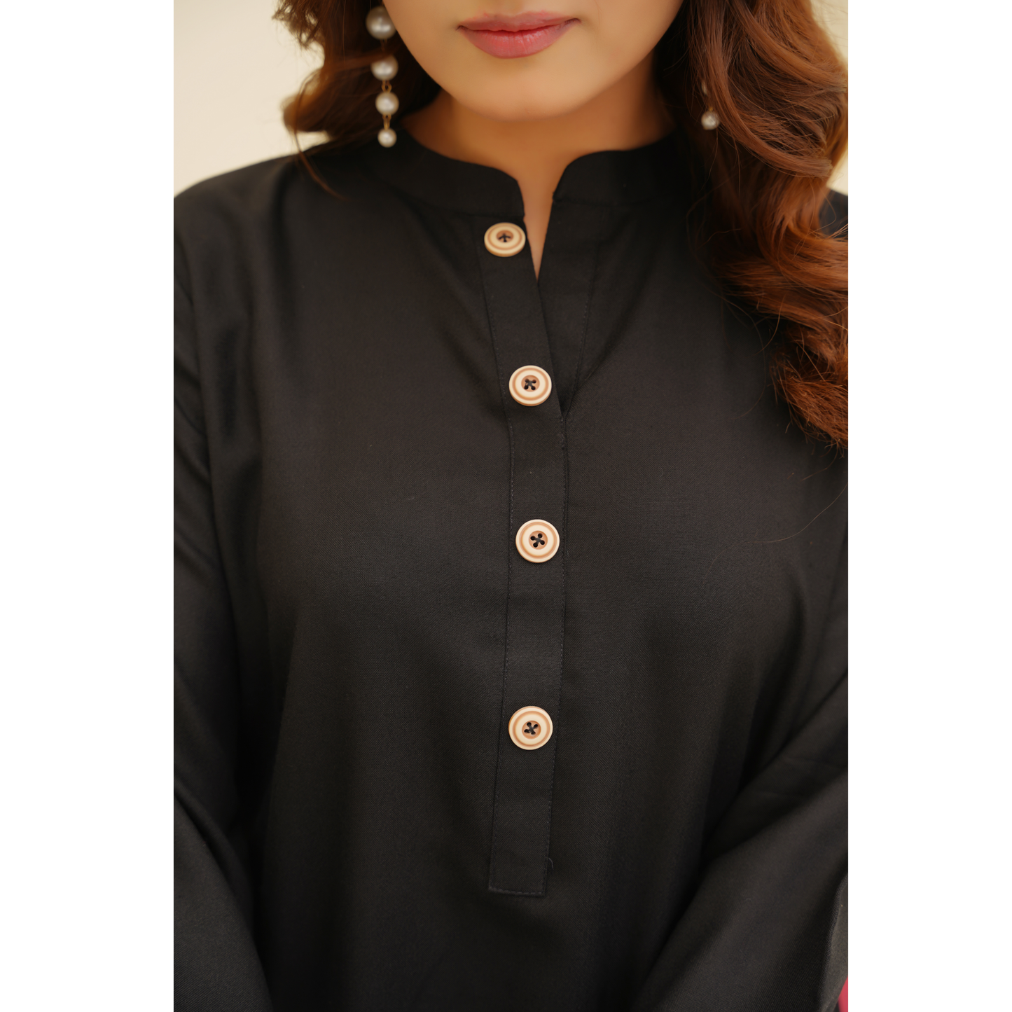 UA-129 Stylish Modest Dhanak Solid Co Ord Set by Umnaa