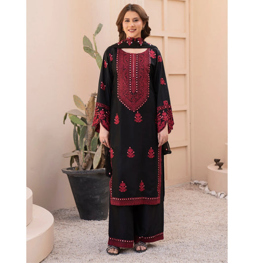 UA-179 Embroidered Linen Festive Collection by Umnaa