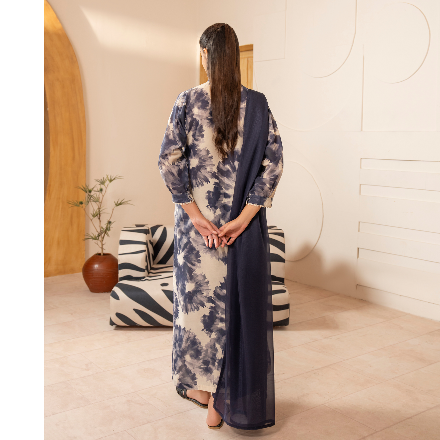 UCA-25 "Janaan" Viscose Silk 3 Pc Collection by Casuallite