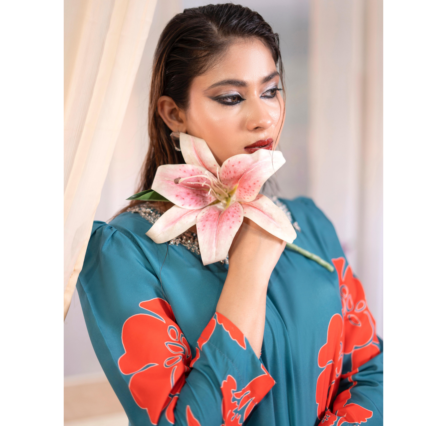 RA-20 3 Pc Printed Silk Collection |Ready to Wear | Raniya.h