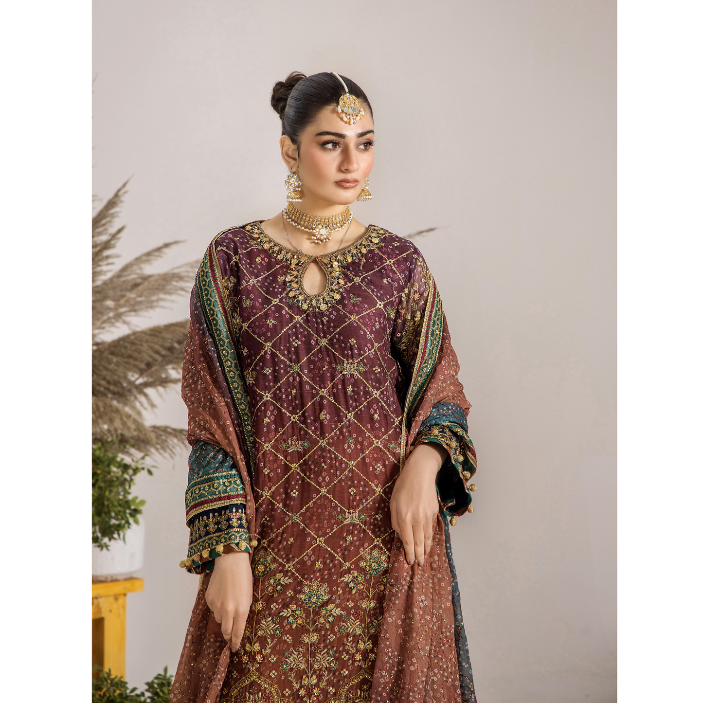 UTT-13 "INOVA" Luxury Chiffon Collection by Traditional Thread