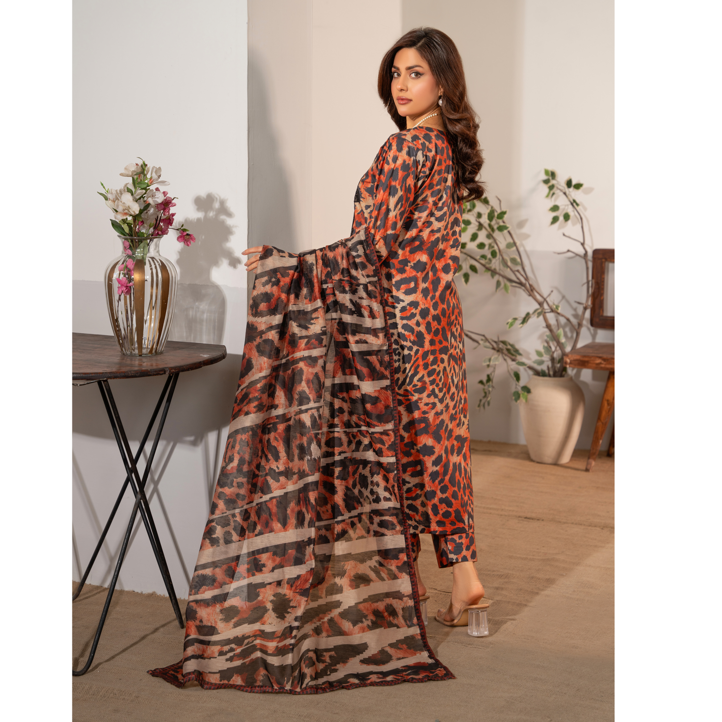 RA-14 3 Pc Embroidered printed Lawn Collection | Raniya.h |