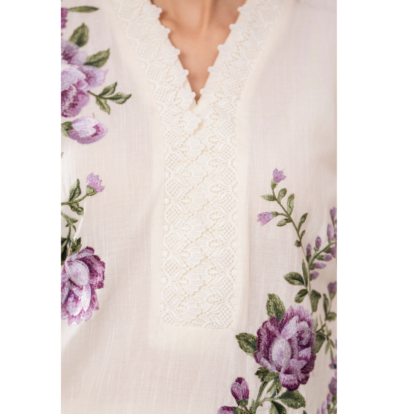 UA-119 Embroidered khaddar 3 Pc Collection | Ready to Wear | Umnaa