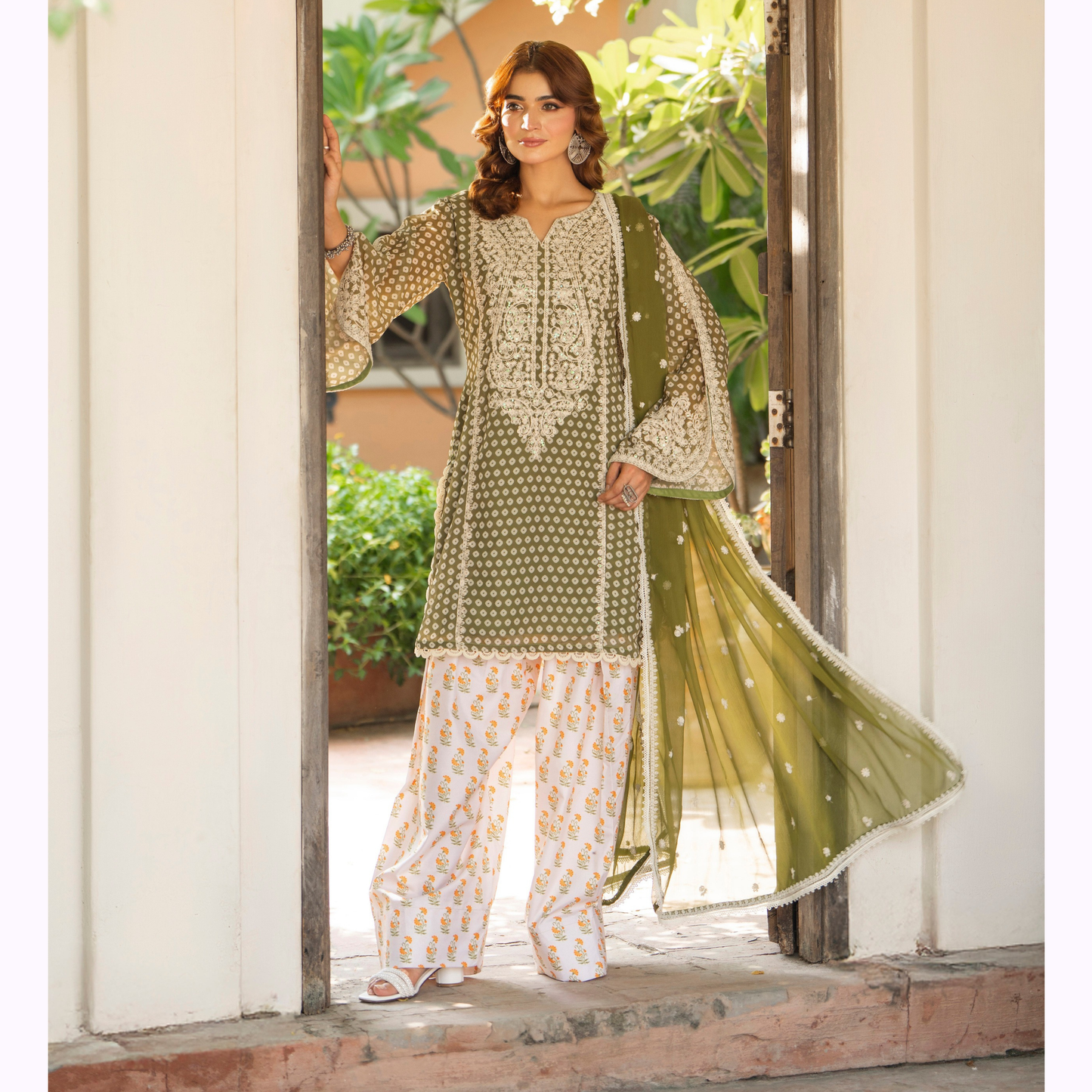 "Khumaar" Embroidered Georgette Collection by karma Collection Asian Wear Pakistani Dresses