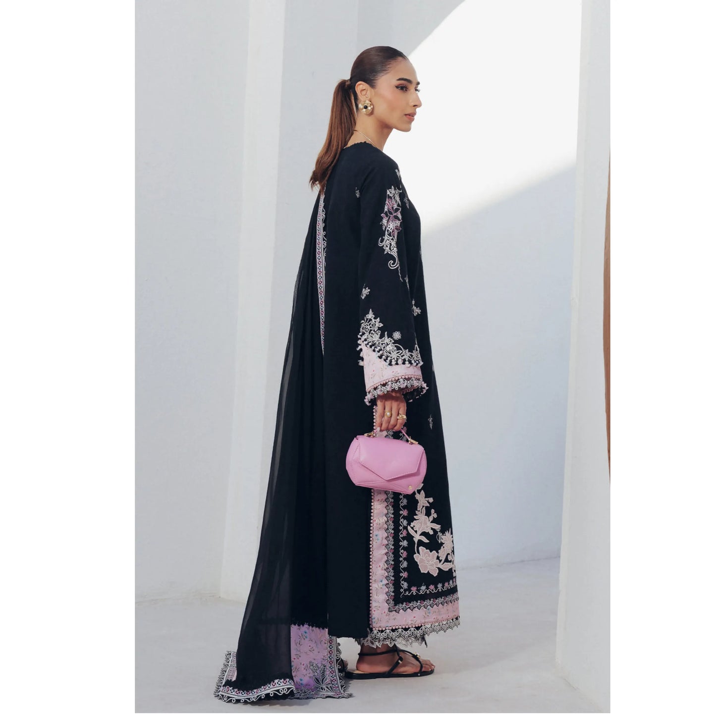 UQR-02 Qalamkar Basic Pret 26" Summer Collection | Ready to Wear Asian clothes