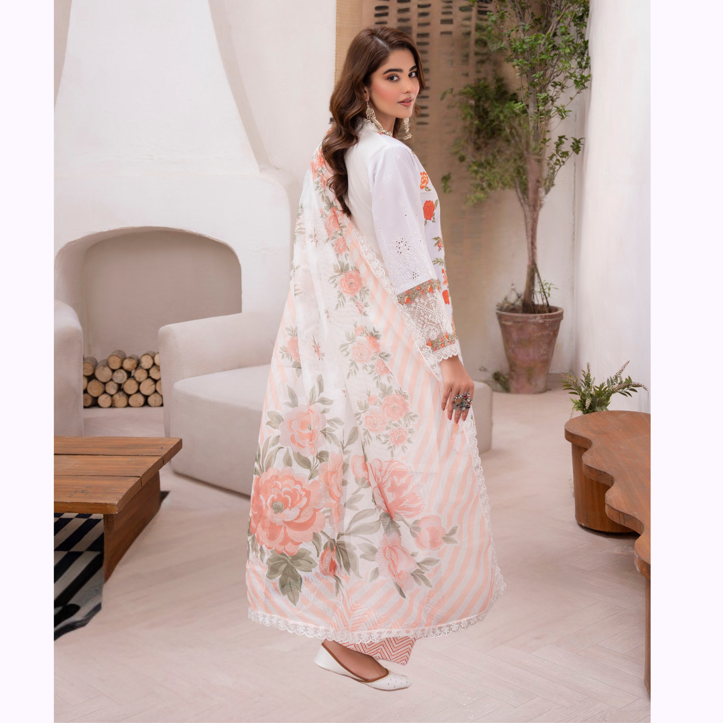 KC-1474 Luxury Trendy Farshi Shalwar Embroidered Collection | Ready to Wear | Karma Collection