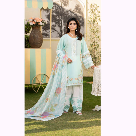KC-1561 "Ferisha" Embroidered Festive Collection by Karma Collection