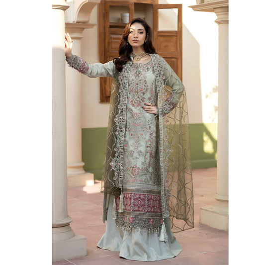 UA-271 Imrozia Inspired Luxury Organza Collection | Umnaa