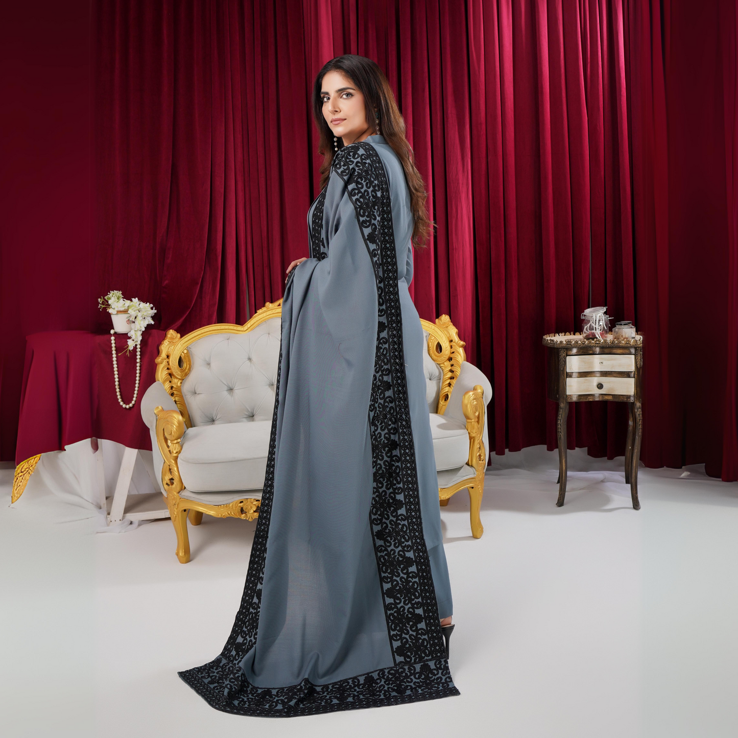 3 Pc Dhanak Shirt & trouser with Dhanak Shawl | Winter Collection | SIMRANS