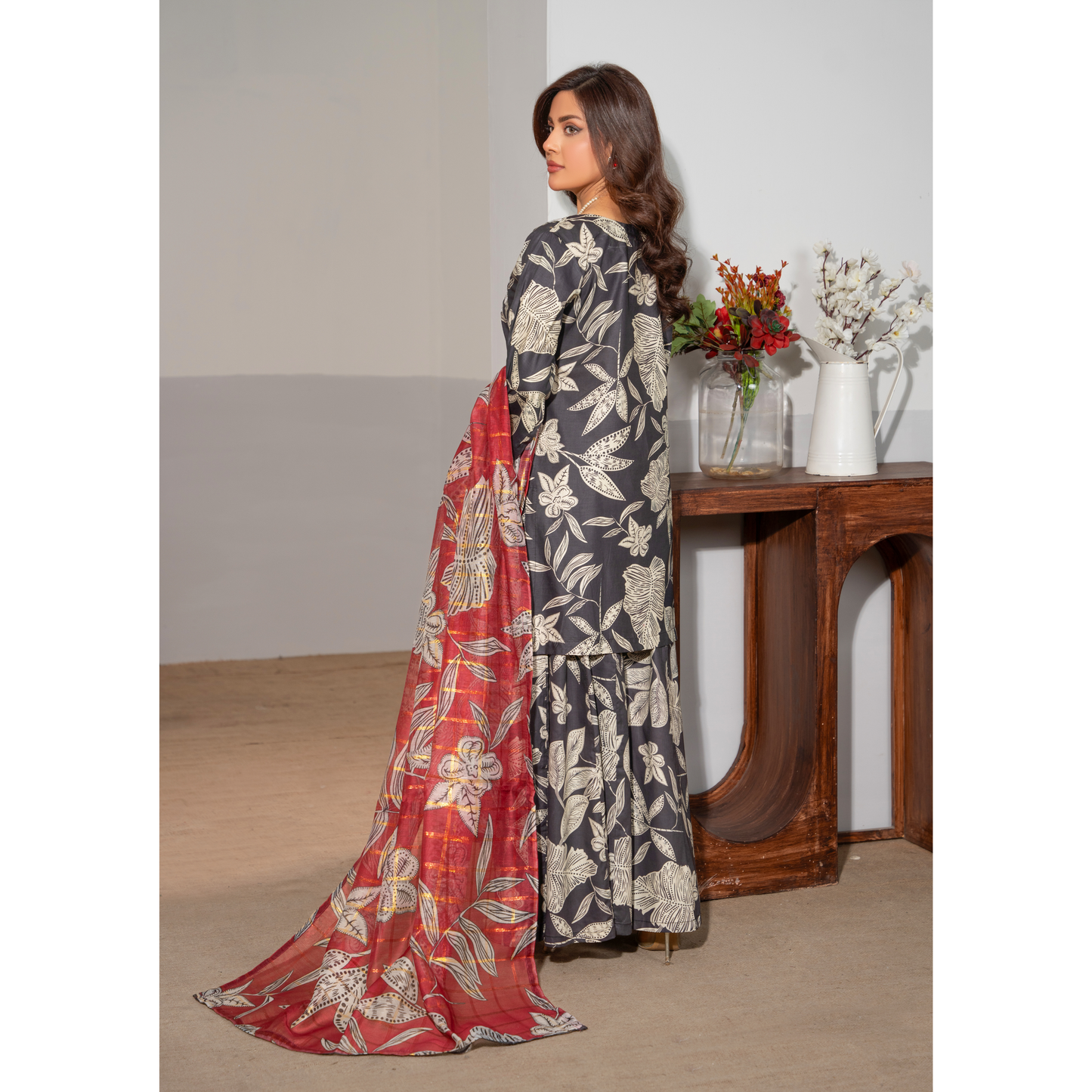 RA-14 3 Pc Embroidered printed Lawn Collection | Raniya.h |